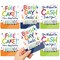 Big Dot of Happiness Cheerful Happy Birthday - DIY Assorted Colorful Birthday Cash Holder Gift - Funny Money Cards - Set of 6